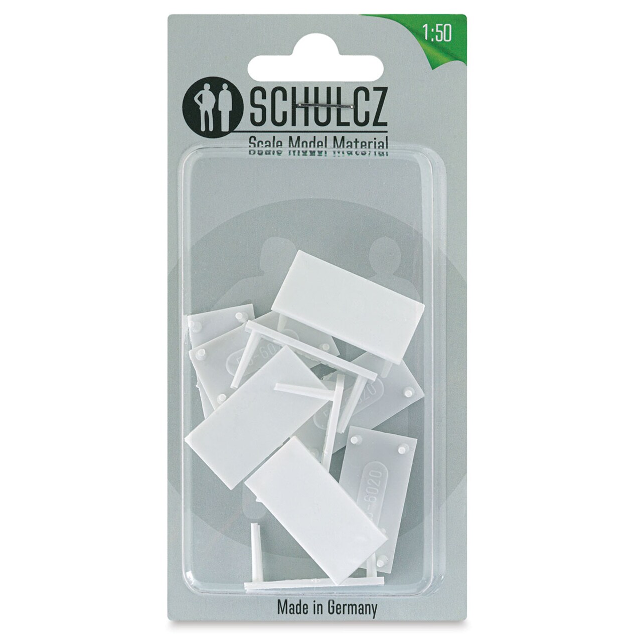 Schulcz Scale Model Furniture - Rectangular Tables, Pkg of 10, 1:50, 1/4"